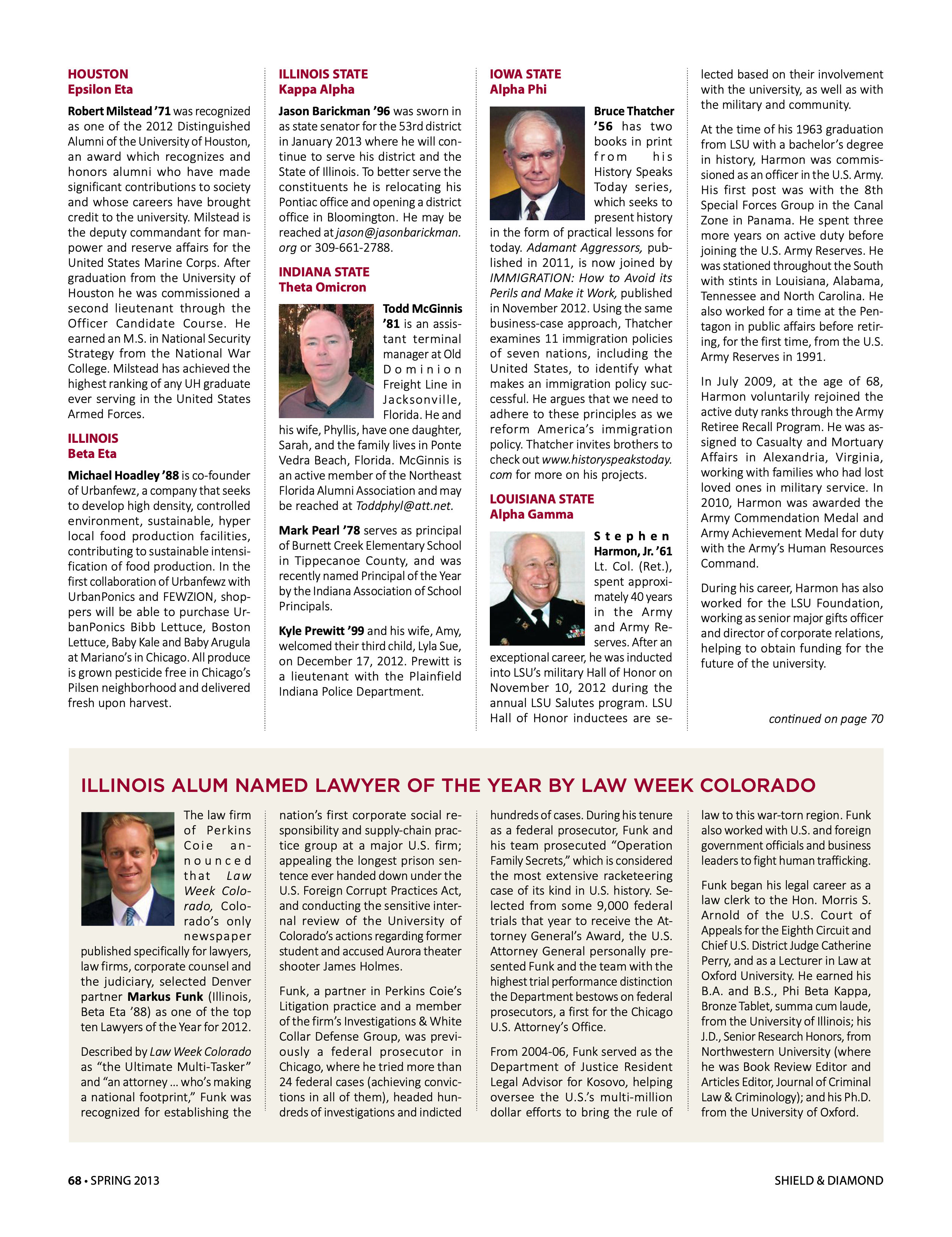 Illinois Alum Named Lawyer of the Year By Law Week Colorado